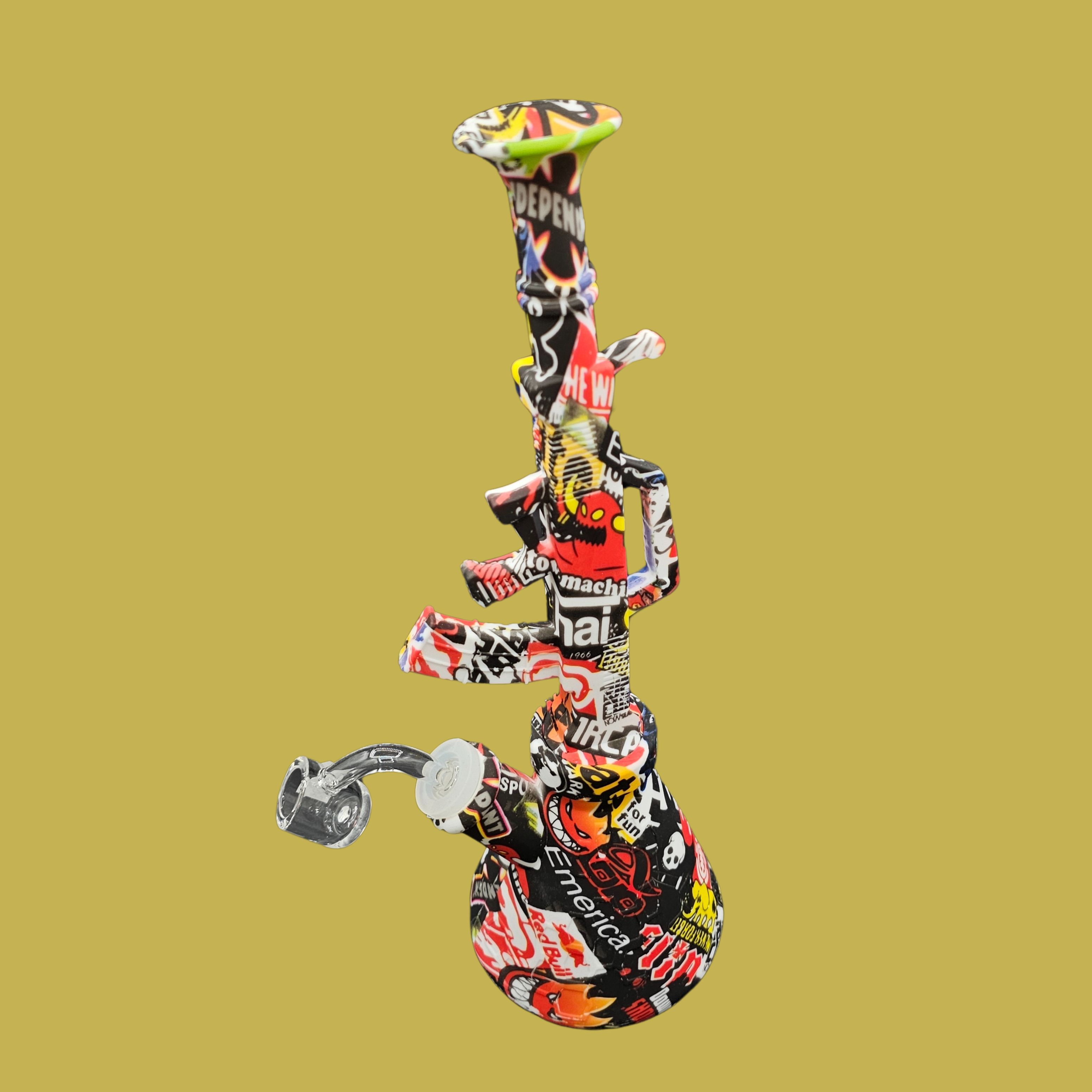 AK47 Silicone Bong